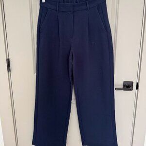 Old Navy Petite Extra High-Waisted Pleated Taylor Wide-Leg Trouser Pants